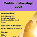 Mädchenaktionstage 2025