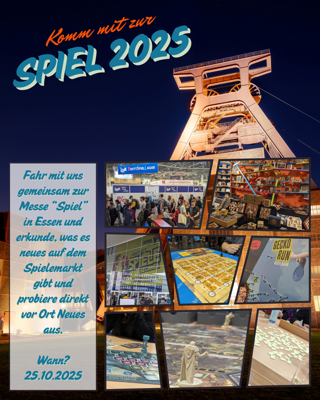 Fahrt zur SPIEL 2025 in Essen