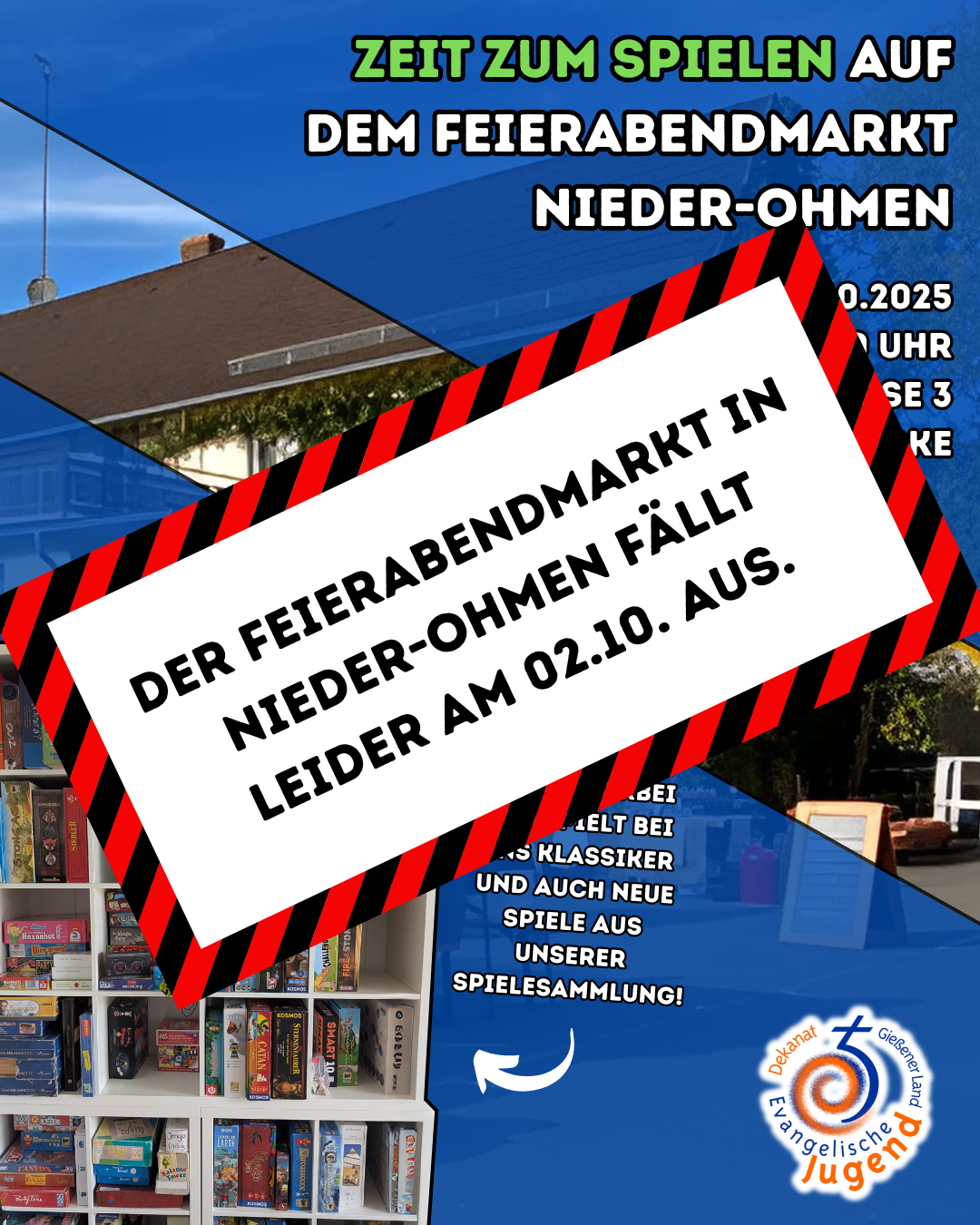 Zeit zum Spielen auf dem Feierabendmarkt Nieder-Ohmen (Fällt leider aus!)
