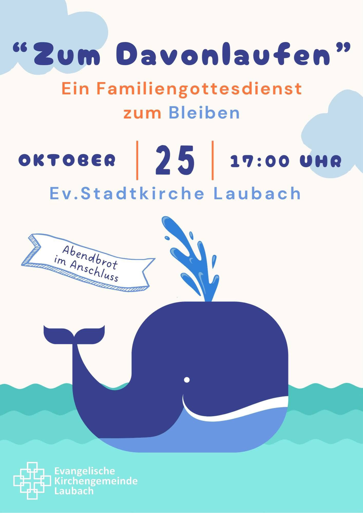 Zum Davonlaufen – ein Familiengottesdienst zum Bleiben