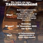 Tavernenabend – Rollenspielabend für Jugendliche ab 12 Jahren
