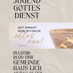 Jugendgottesdienst zur Jahreslosung 2026 in Lich