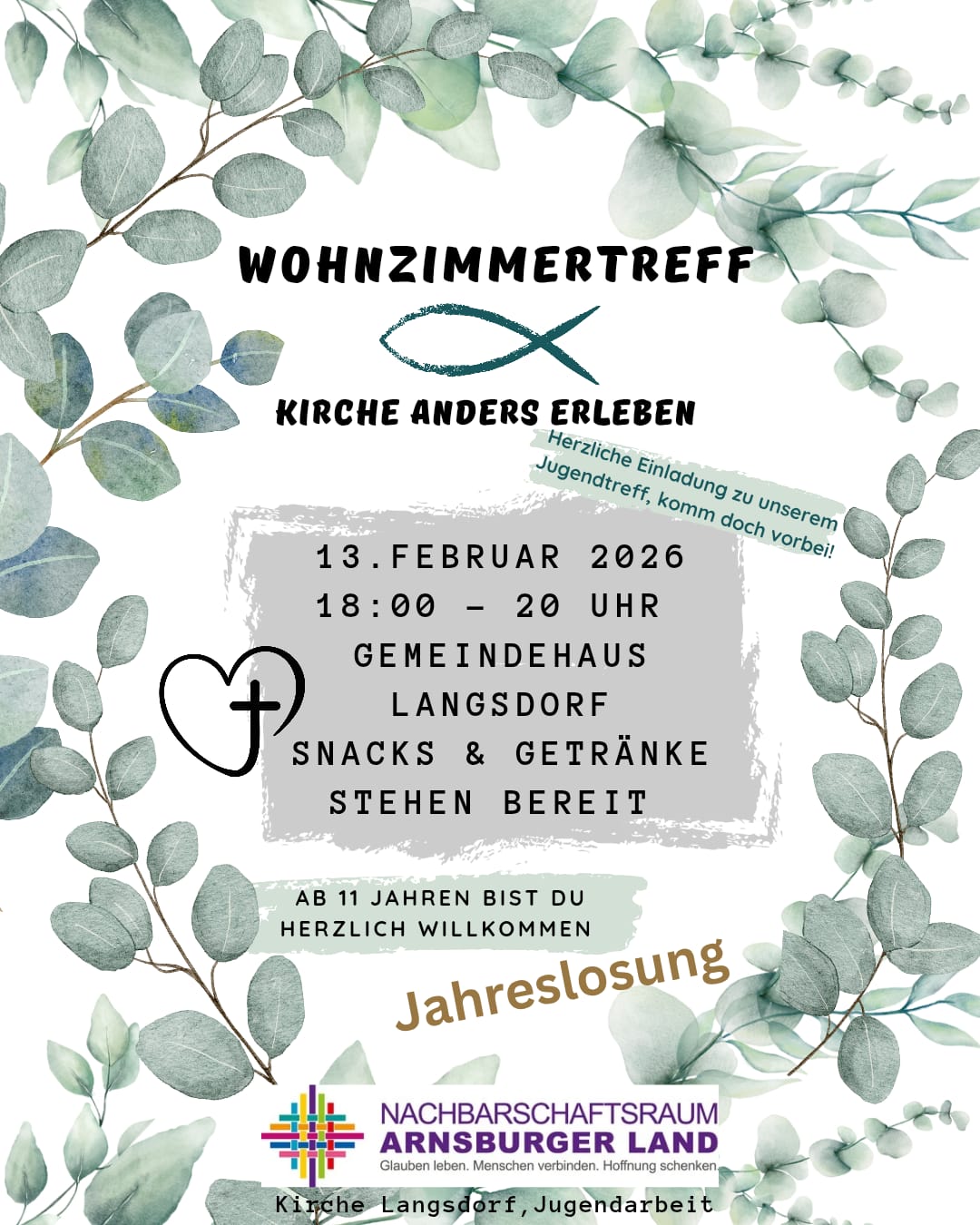 Wohnzimmertreff  Kirche anders erleben