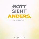Jugendgottesdienst - Gott sieht anders.